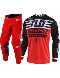 CONJUNTO TROY LEE DESIGNS GP AIR BOLT -  VERMELHO